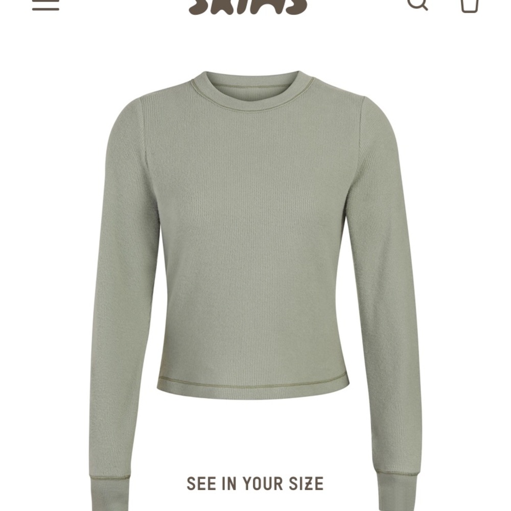 SKIMS WAFFLE LONG SLEEVE